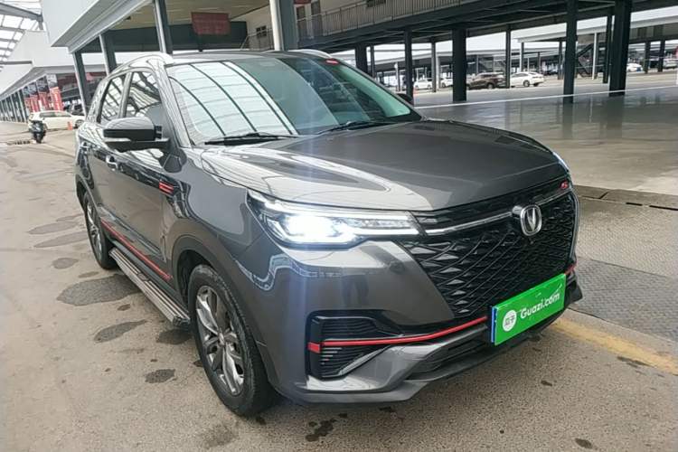 Used CHANGAN CS55PLUS 2021 Blue Whale Edition 1.5T DCT Prestige Model Front Right 45 Deg