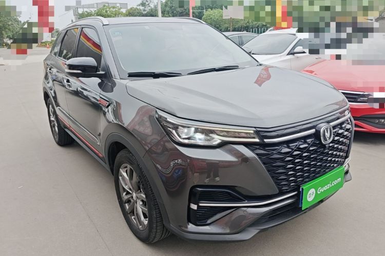 Used CHANGAN CS55PLUS 2021 Blue Whale Edition 1.5T DCT Luxury Model Front Right 45 Deg
