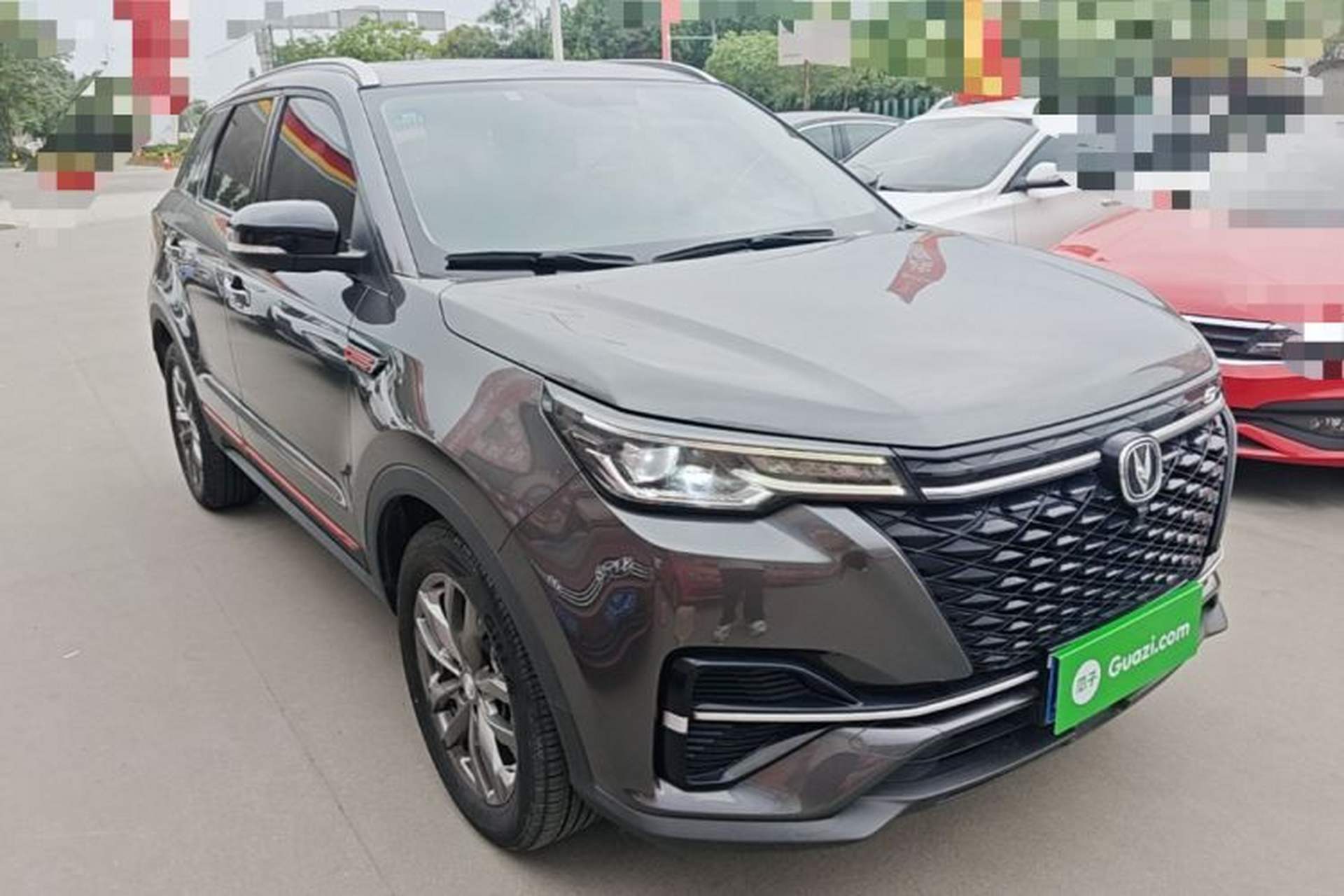 Used CHANGAN CS55PLUS 2021 Blue Whale Edition 1.5T DCT Luxury Model Front Right 45 Deg