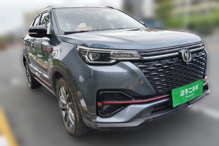 Used CHANGAN CS55PLUS 2021 Blue Whale Edition 1.5T DCT Luxury Model Front Right 45 Deg