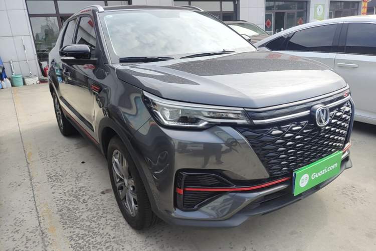 Used CHANGAN CS55PLUS 2021 Blue Whale Edition 1.5T DCT Prestige Model Front Right 45 Deg