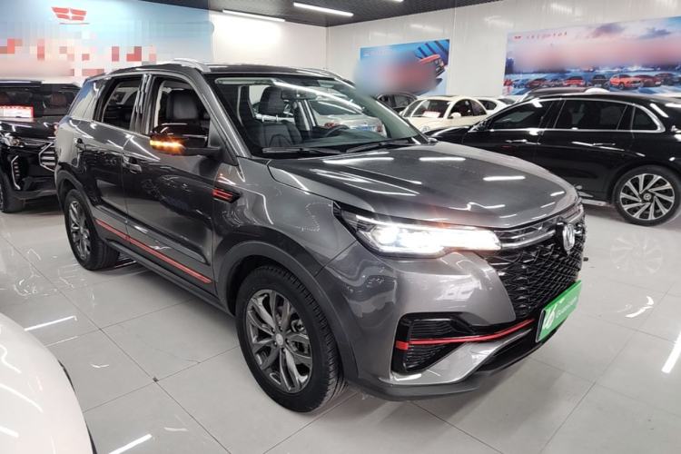 Used CHANGAN CS55PLUS 2021 Blue Whale Edition 1.5T DCT Luxury Model Front Right 45 Deg