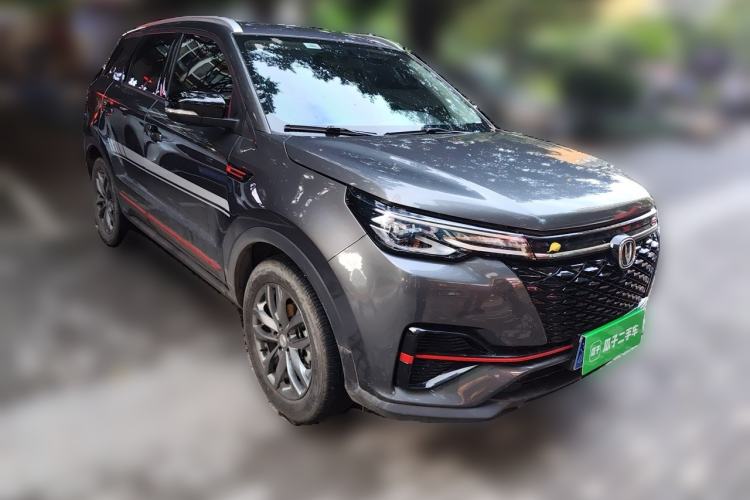 Used CHANGAN CS55PLUS 2021 Blue Whale Edition 1.5T DCT Luxury Model Front Right 45 Deg