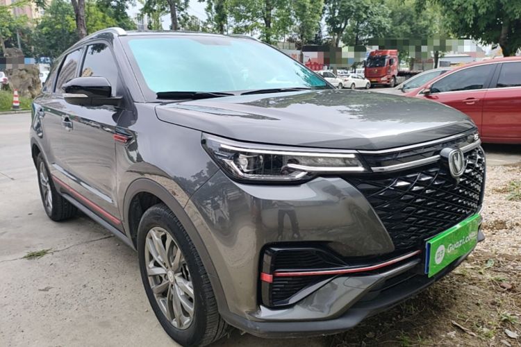 Used CHANGAN CS55PLUS 2021 Blue Whale Edition 1.5T DCT Luxury Model Front Right 45 Deg