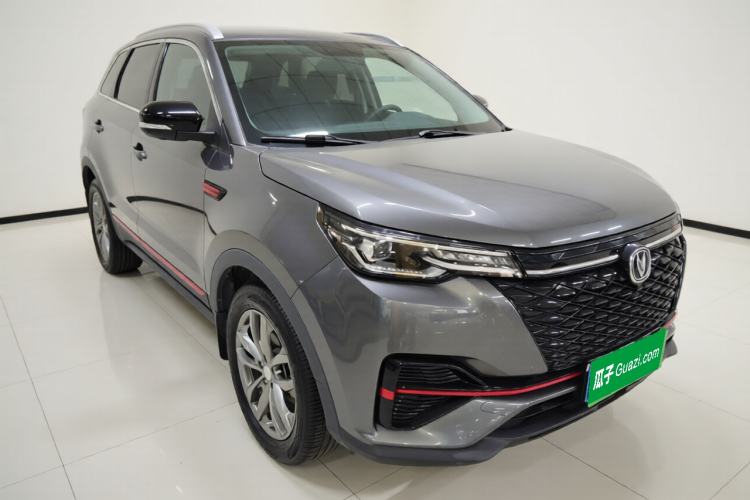 Used CHANGAN CS55PLUS 2021 Blue Whale Edition 1.5T DCT Luxury Model Front Right 45 Deg