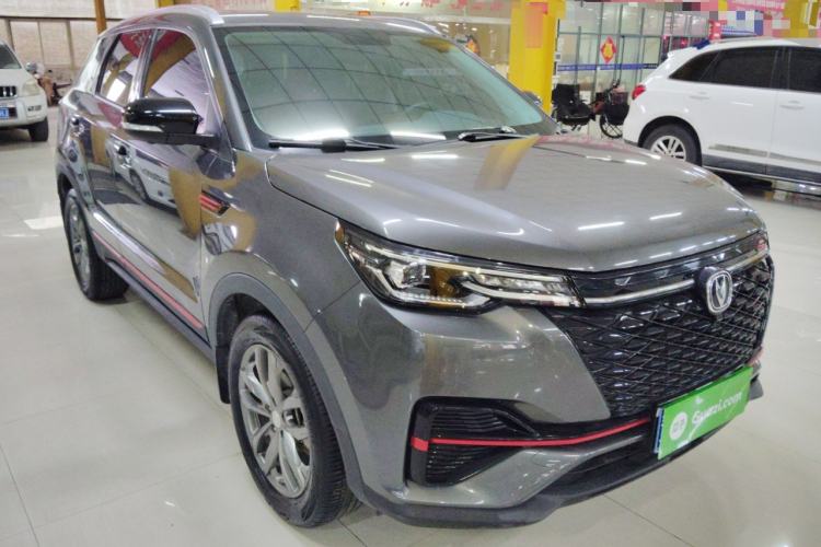 Used CHANGAN CS55PLUS 2021 Blue Whale Edition 1.5T DCT Luxury Model Front Right 45 Deg