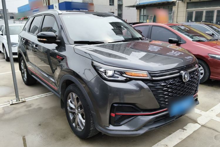Used CHANGAN CS55PLUS 2021 Blue Whale Edition 1.5T DCT Luxury Model Front Right 45 Deg