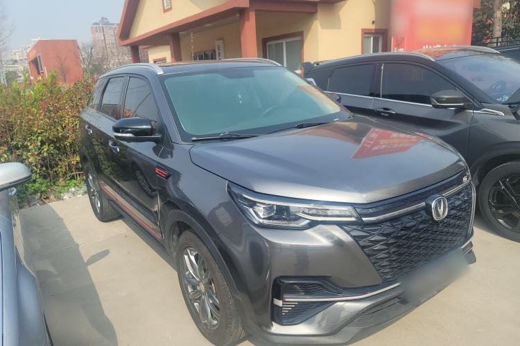 Used CHANGAN CS55PLUS 2021 Blue Whale Edition 1.5T DCT Luxury Model Front Right 45 Deg