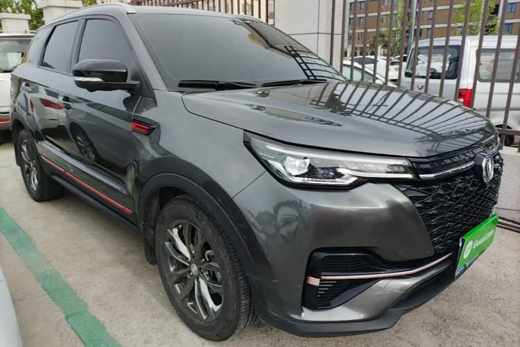 Used CHANGAN CS55PLUS 2021 Blue Whale Edition 1.5T DCT Prestige Model Front Right 45 Deg