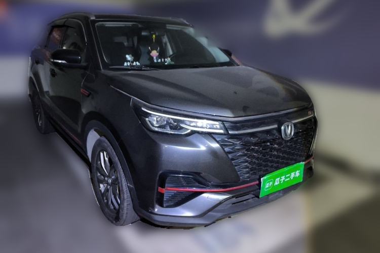 Used CHANGAN CS55PLUS 2021 Blue Whale Edition 1.5T DCT Luxury Model Front Right 45 Deg