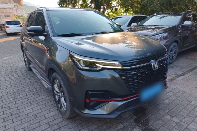 Used CHANGAN CS55PLUS 2021 Blue Whale Edition 1.5T DCT Prestige Model Front Right 45 Deg