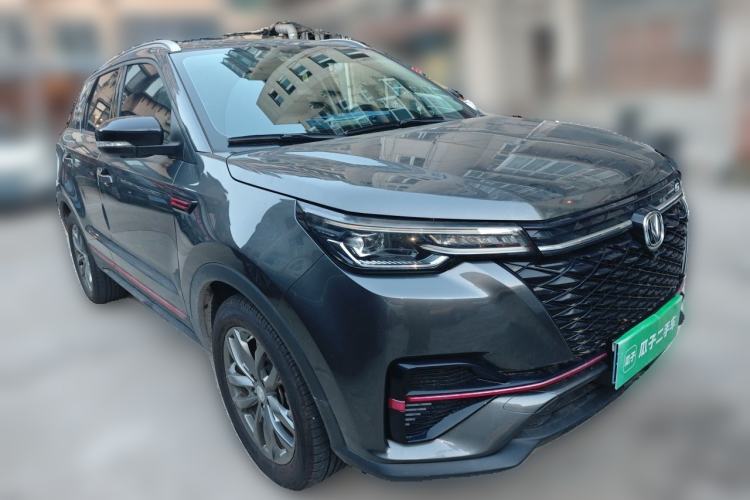 Used CHANGAN CS55PLUS 2021 Blue Whale Edition 1.5T DCT Luxury Model Front Right 45 Deg