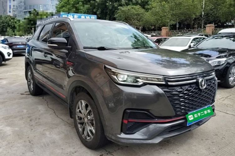 Used CHANGAN CS55PLUS 2021 Blue Whale Edition 1.5T DCT Luxury Model Front Right 45 Deg