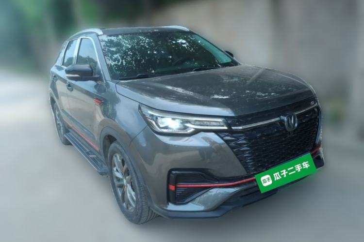 Used CHANGAN CS55PLUS 2021 Blue Whale Edition 1.5T DCT Luxury Model Front Right 45 Deg