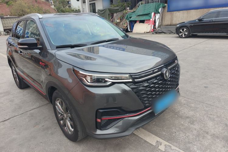 Used CHANGAN CS55PLUS 2021 Blue Whale Edition 1.5T DCT Luxury Model Front Right 45 Deg