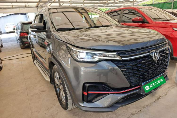 Used CHANGAN CS55PLUS 2021 Blue Whale Edition 1.5T DCT Luxury Model Front Right 45 Deg