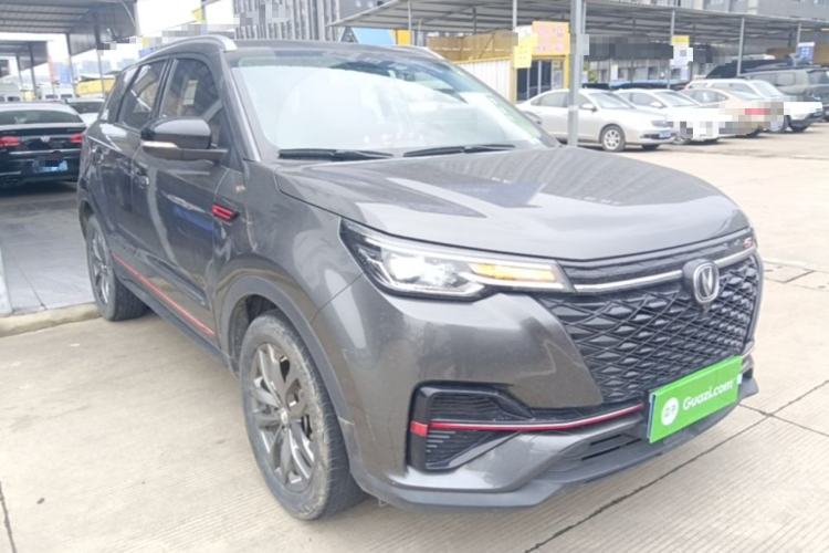 Used CHANGAN CS55PLUS 2021 Blue Whale Edition 1.5T DCT Luxury Model Front Right 45 Deg