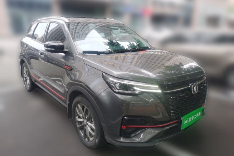 Used CHANGAN CS55PLUS 2021 Blue Whale Edition 1.5T DCT Luxury Model Front Right 45 Deg