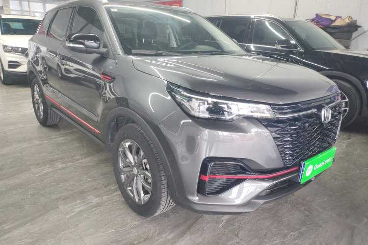 Used CHANGAN CS55PLUS 2021 Blue Whale Edition 1.5T DCT Luxury Model Front Right 45 Deg