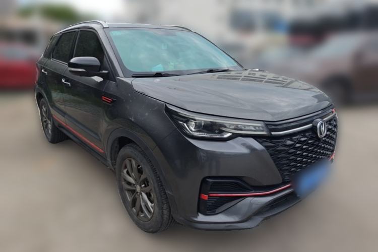 Used CHANGAN CS55PLUS 2021 Blue Whale Edition 1.5T DCT Luxury Model Front Right 45 Deg