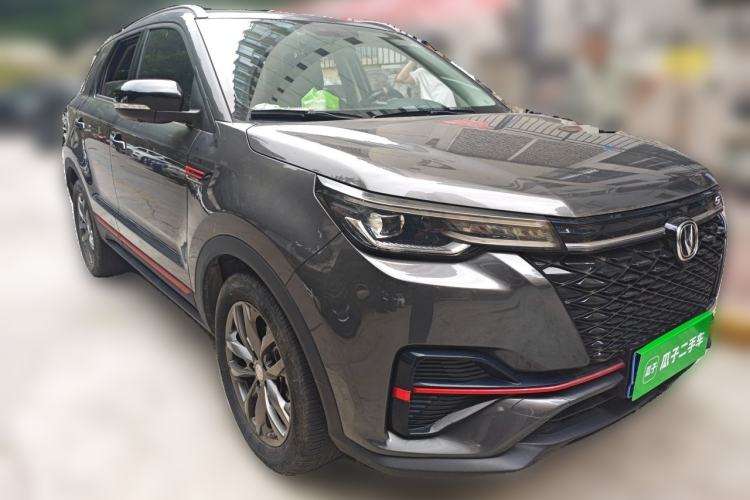 Used CHANGAN CS55PLUS 2021 Blue Whale Edition 1.5T DCT Luxury Model Front Right 45 Deg