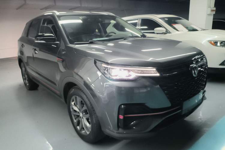 Used CHANGAN CS55PLUS 2021 Blue Whale Edition 1.5T DCT Luxury Model Front Right 45 Deg