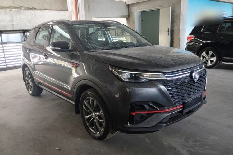 Used CHANGAN CS55PLUS 2021 Blue Whale Edition 1.5T DCT Luxury Model Front Right 45 Deg