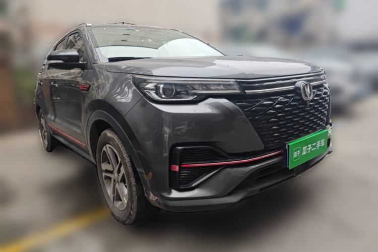 Used CHANGAN CS55PLUS 2021 Blue Whale Edition 1.5T Manual Luxury Model Front Right 45 Deg
