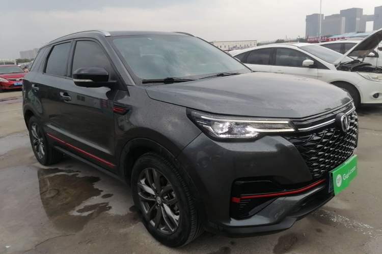 Used CHANGAN CS55PLUS 2021 Blue Whale Edition 1.5T DCT Luxury Model Front Right 45 Deg