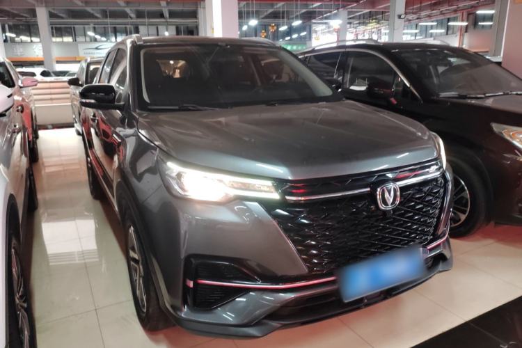 Used CHANGAN CS55PLUS 2021 Blue Whale Edition 1.5T Manual Luxury Model Front Right 45 Deg
