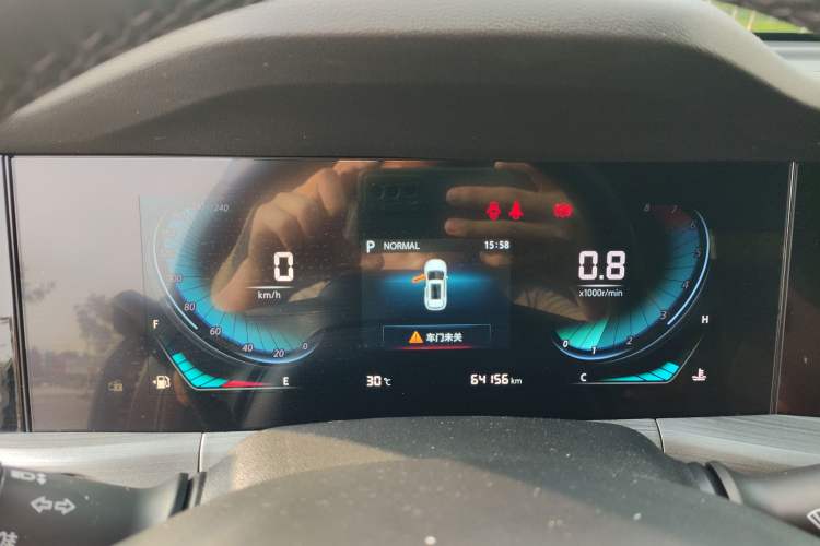 Used CHANGAN CS55PLUS 2021 Blue Whale Edition 1.5T DCT Luxury Model Instrument Cluster