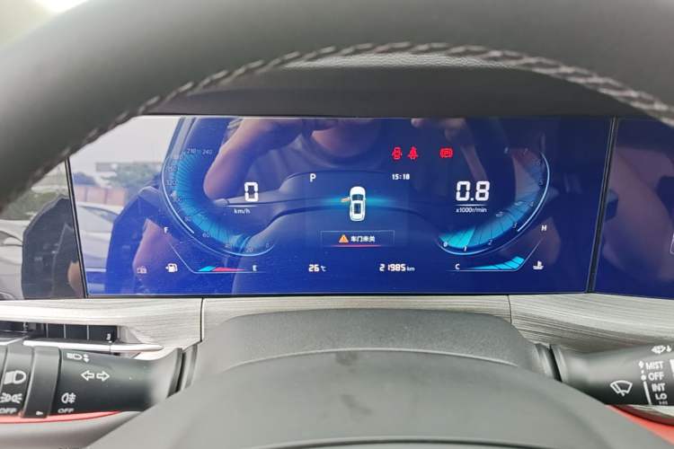 Used CHANGAN CS55PLUS 2021 Blue Whale Edition 1.5T DCT Luxury Model Instrument Cluster