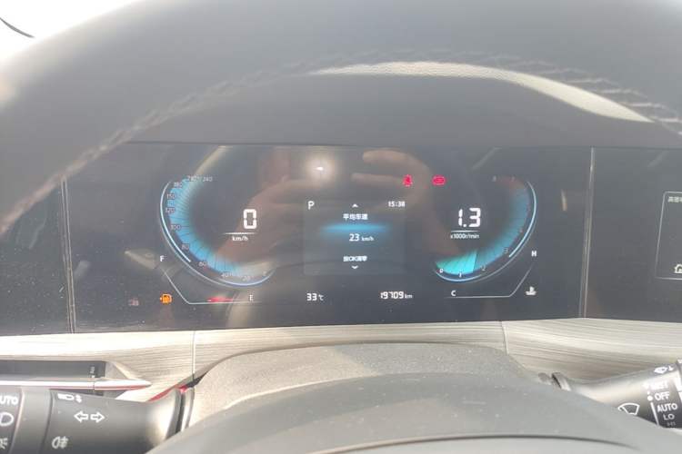 Used CHANGAN CS55PLUS 2021 Blue Whale Edition 1.5T DCT Prestige Model Instrument Cluster