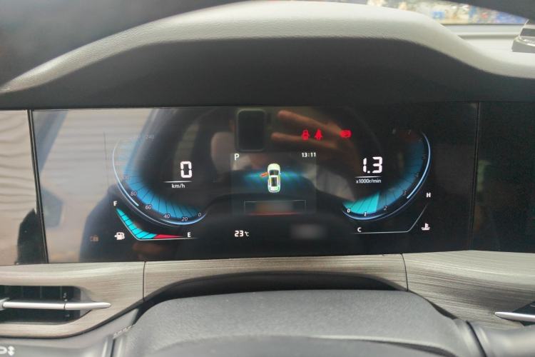 Used CHANGAN CS55PLUS 2021 Blue Whale Edition 1.5T DCT Luxury Model Instrument Cluster
