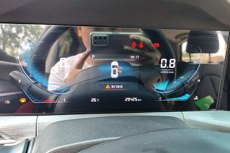 Used CHANGAN CS55PLUS 2021 Blue Whale Edition 1.5T DCT Luxury Model Instrument Cluster