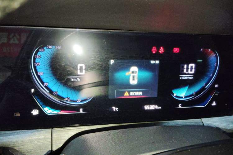 Used CHANGAN CS55PLUS 2021 Blue Whale Edition 1.5T DCT Luxury Model Instrument Cluster