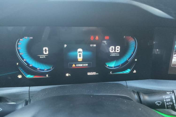 Used CHANGAN CS55PLUS 2021 Blue Whale Edition 1.5T DCT Prestige Model Instrument Cluster