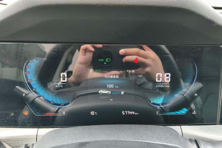 Used CHANGAN CS55PLUS 2021 Blue Whale Edition 1.5T DCT Luxury Model Instrument Cluster
