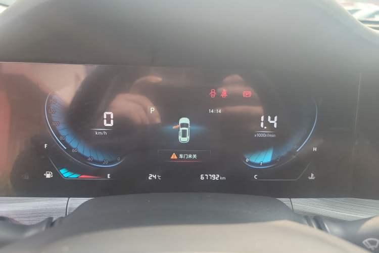 Used CHANGAN CS55PLUS 2021 Blue Whale Edition 1.5T DCT Luxury Model Instrument Cluster