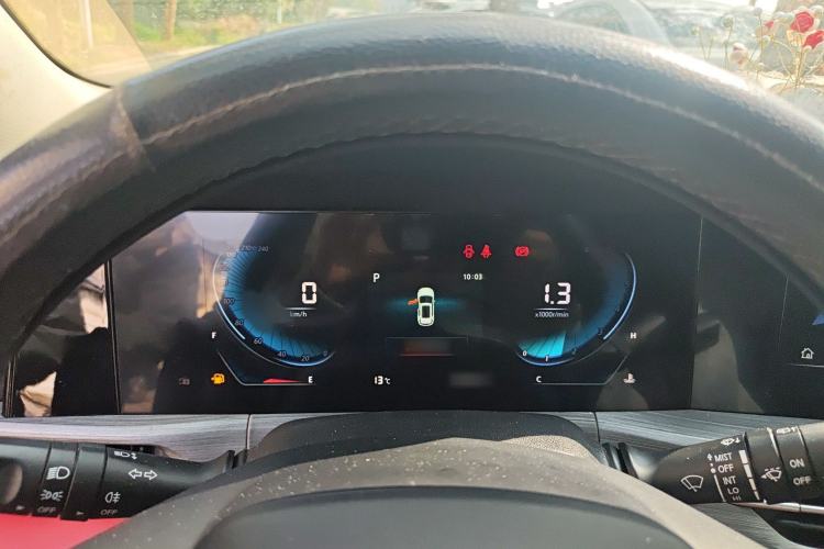 Used CHANGAN CS55PLUS 2021 Blue Whale Edition 1.5T DCT Luxury Model Instrument Cluster
