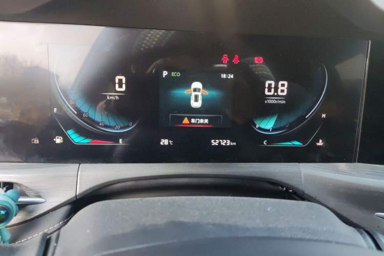 Used CHANGAN CS55PLUS 2021 Blue Whale Edition 1.5T DCT Luxury Model Instrument Cluster