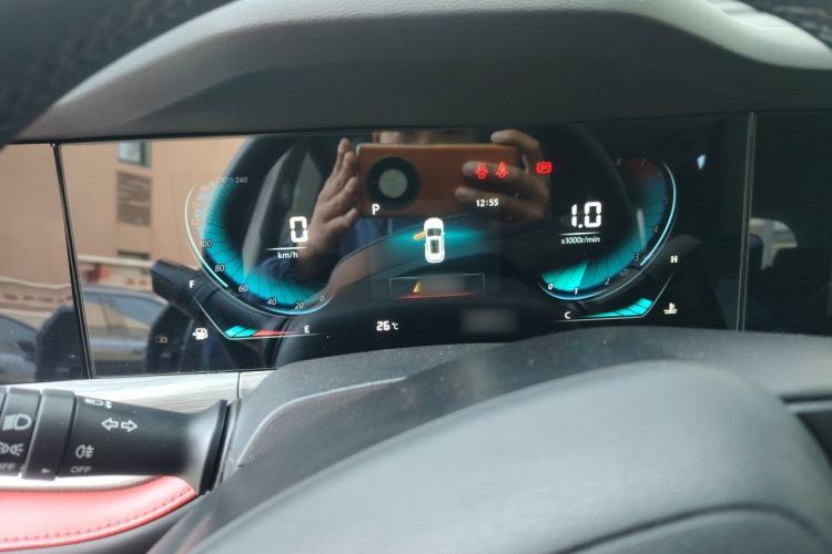 Used CHANGAN CS55PLUS 2021 Blue Whale Edition 1.5T DCT Luxury Model Instrument Cluster