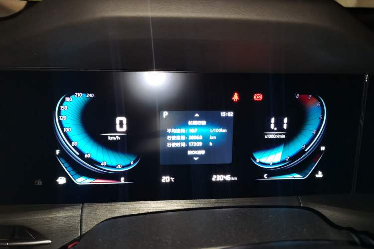 Used CHANGAN CS55PLUS 2021 Blue Whale Edition 1.5T DCT Prestige Model Instrument Cluster