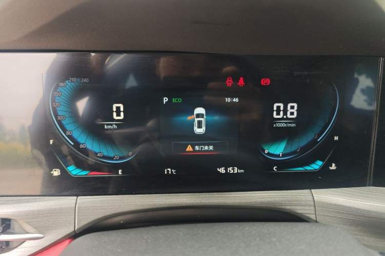 Used CHANGAN CS55PLUS 2021 Blue Whale Edition 1.5T DCT Prestige Model Instrument Cluster