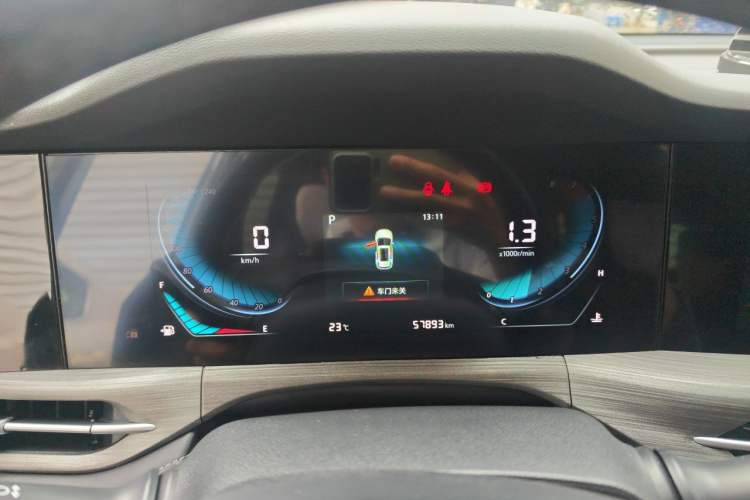 Used CHANGAN CS55PLUS 2021 Blue Whale Edition 1.5T DCT Luxury Model Instrument Cluster