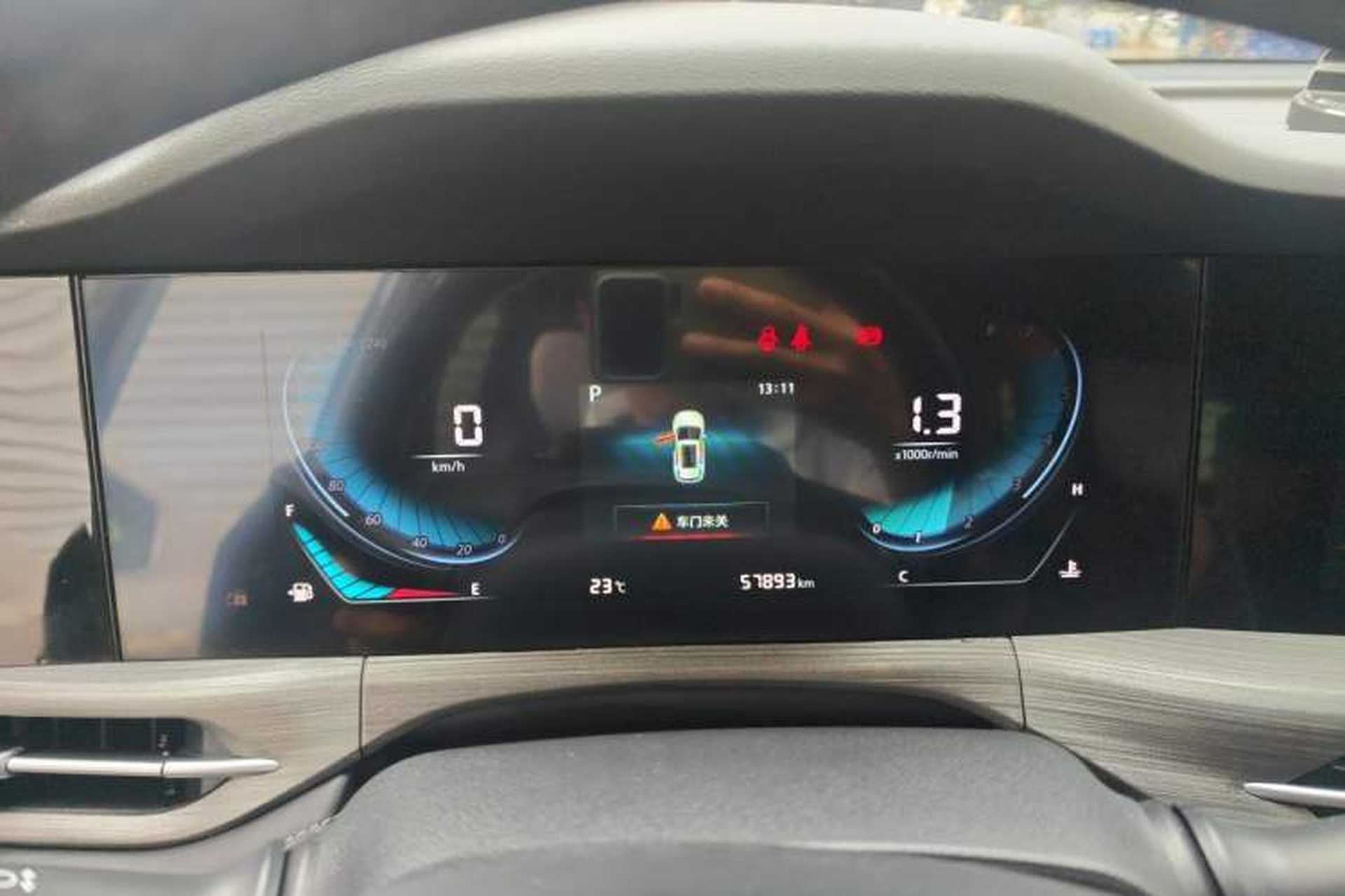 Used CHANGAN CS55PLUS 2021 Blue Whale Edition 1.5T DCT Luxury Model Instrument Cluster