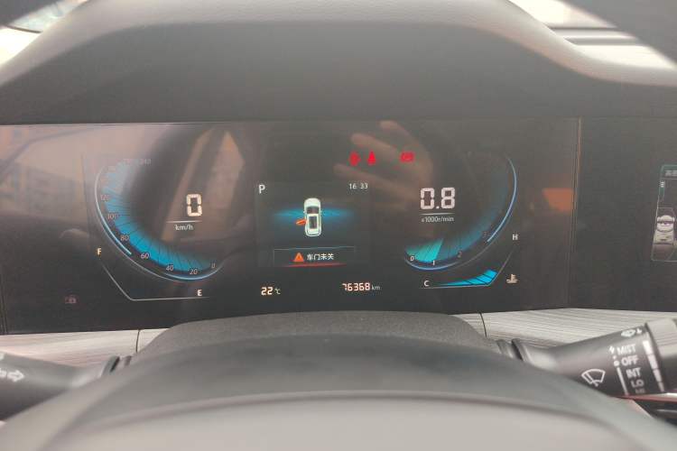 Used CHANGAN CS55PLUS 2021 Blue Whale Edition 1.5T DCT Luxury Model Instrument Cluster