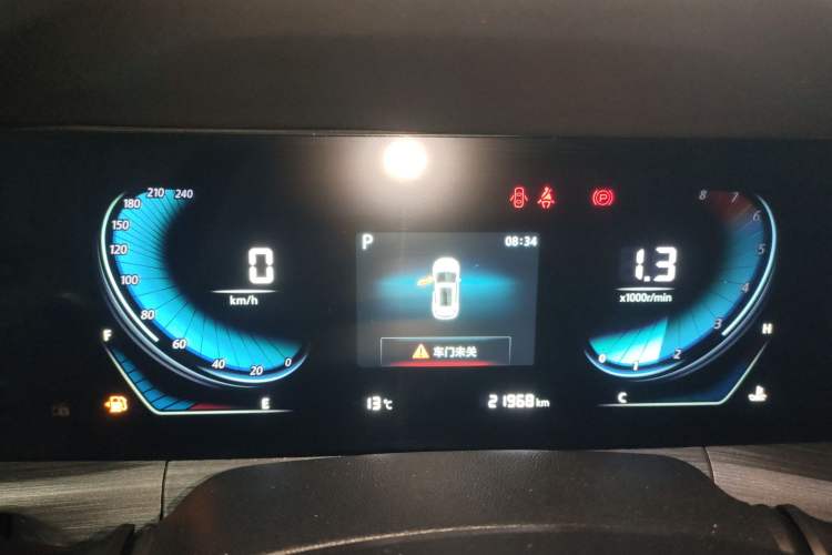 Used CHANGAN CS55PLUS 2021 Blue Whale Edition 1.5T DCT Luxury Model Instrument Cluster