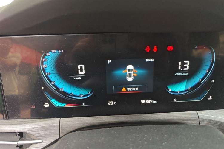 Used CHANGAN CS55PLUS 2021 Blue Whale Edition 1.5T DCT Luxury Model Instrument Cluster