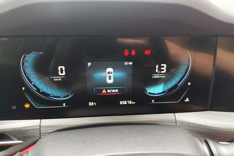 Used CHANGAN CS55PLUS 2021 Blue Whale Edition 1.5T DCT Luxury Model Instrument Cluster
